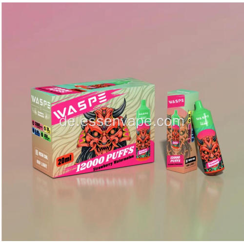 Erdbeer Kiwi Waspe 12k Puffs Schweden